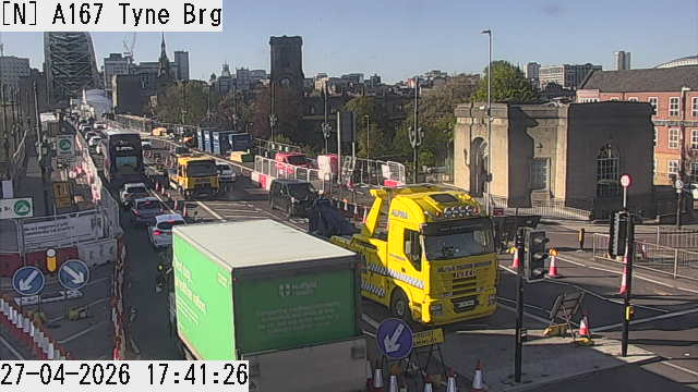 NELiveTraffic's tweet image. 🚘CONGESTION
📌A184 Park Lane/Park road (Westbound) - Gateshead Stadium to A193 New Bridge Street #Gateshead #Newcastle 
ℹ️Slow moving traffic and high journey times travelling northbound over the bridge onto the A167(M) CME.