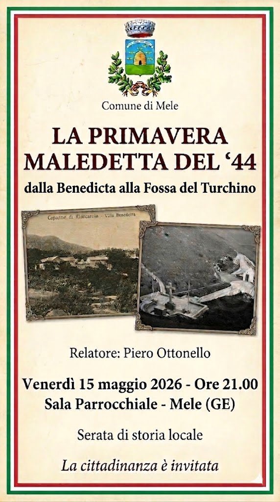 Comune di Mele tweet media