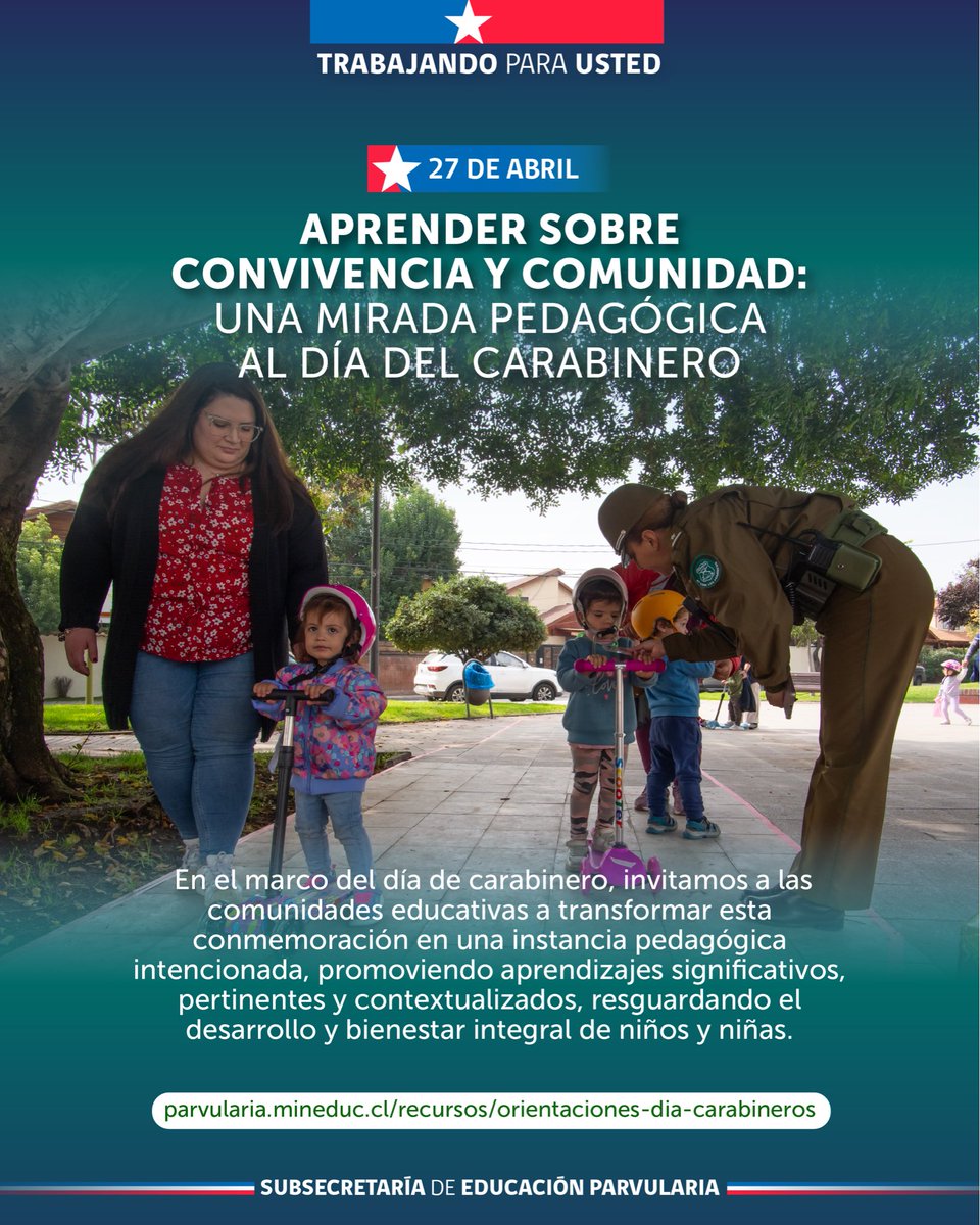 Subsecretaría de Educación Parvularia 🧒🏽👶🏽👩🏽 tweet media