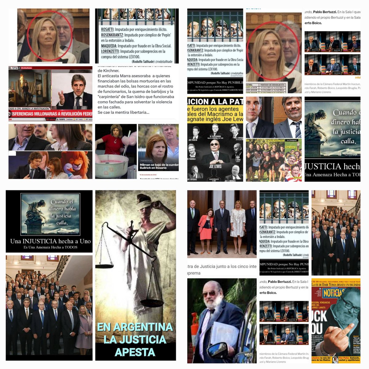 CesarRuben33's tweet photo. @ferreyragerardo #csjnEsMafia
#SentenciaPrevaricada
#comodPyEsMafia
#ConsejoDeLaMagistraturaEsMafia
#LAWFARE
#congresoKueider
#JuicioPolíticoYa a TODOS
Argentina en Estado d Excepción
LA REPÚBLICA ESTÁ MUERTA
Retroversión del Poder
Al Soberano Originario
"EL PUEBLO"
SIN JUSTICIA,NO HAY ESTADO https://t.co/MGjHRpBjsd