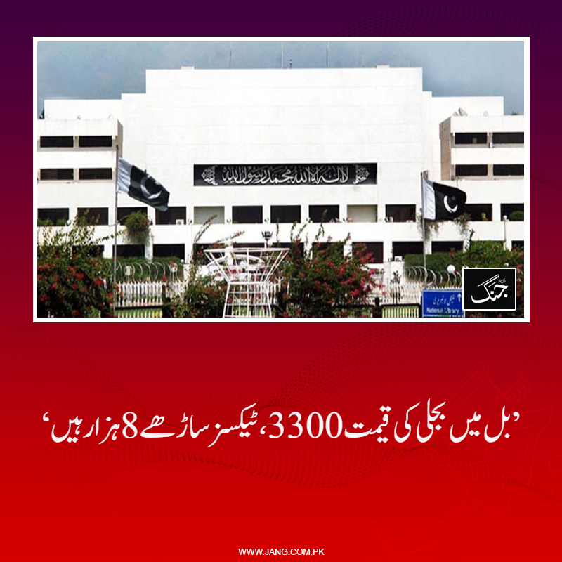 jang_akhbar's tweet image. سینیٹ کی قائمہ کمیٹی برائے اقتصادی امور میں سینیٹر کامل علی آغا پاور ڈویژن پر برس پڑے۔
تفصیلات جانیے: jang.com.pk/news/1578081
#DailyJang #Parliament #ElectricityBill #Tax