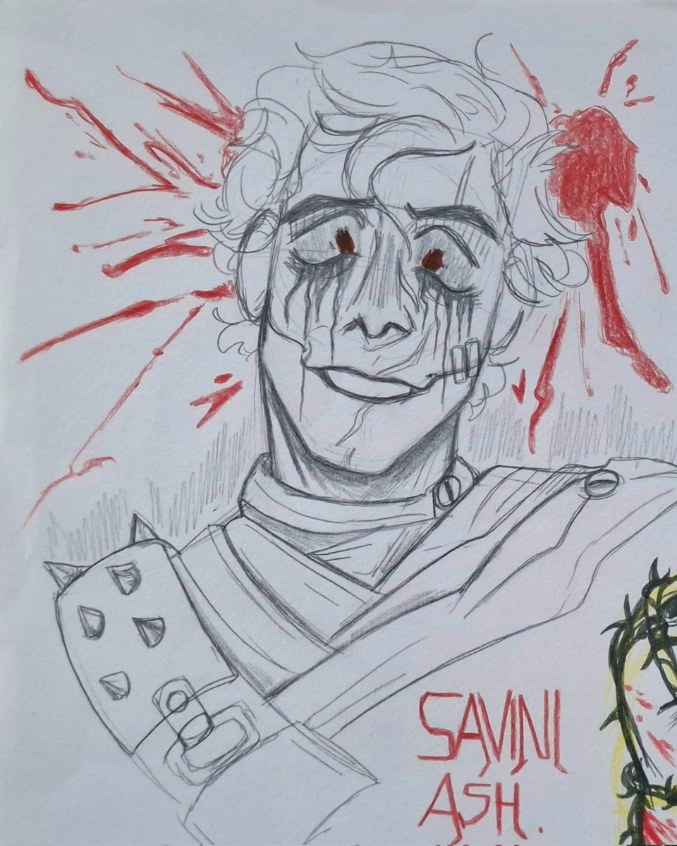 orphicdusk's tweet image. The only game skin i need,,, Savini Ash i love you
#ashwilliams #evildead #art