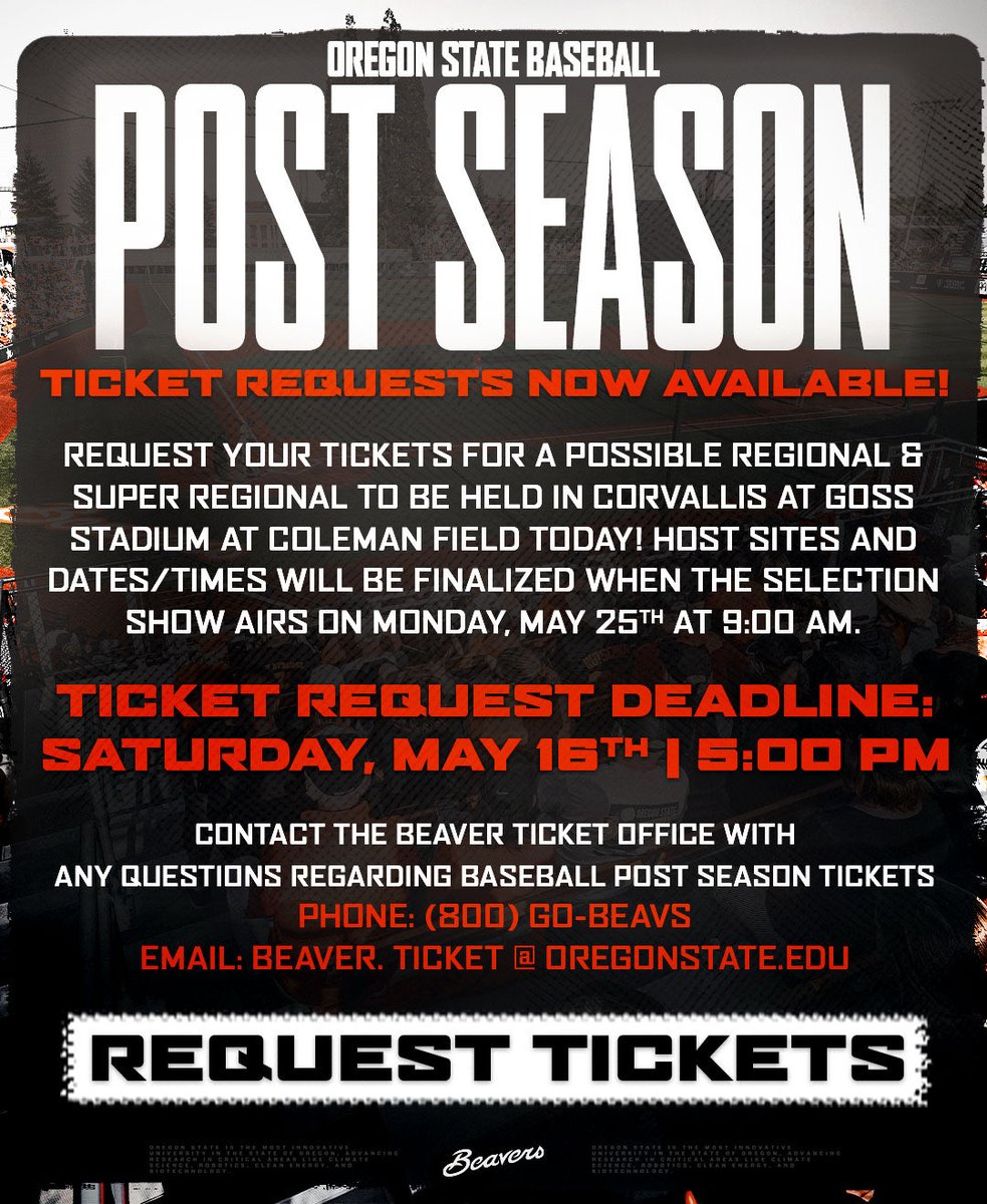 Beaver Tickets tweet media
