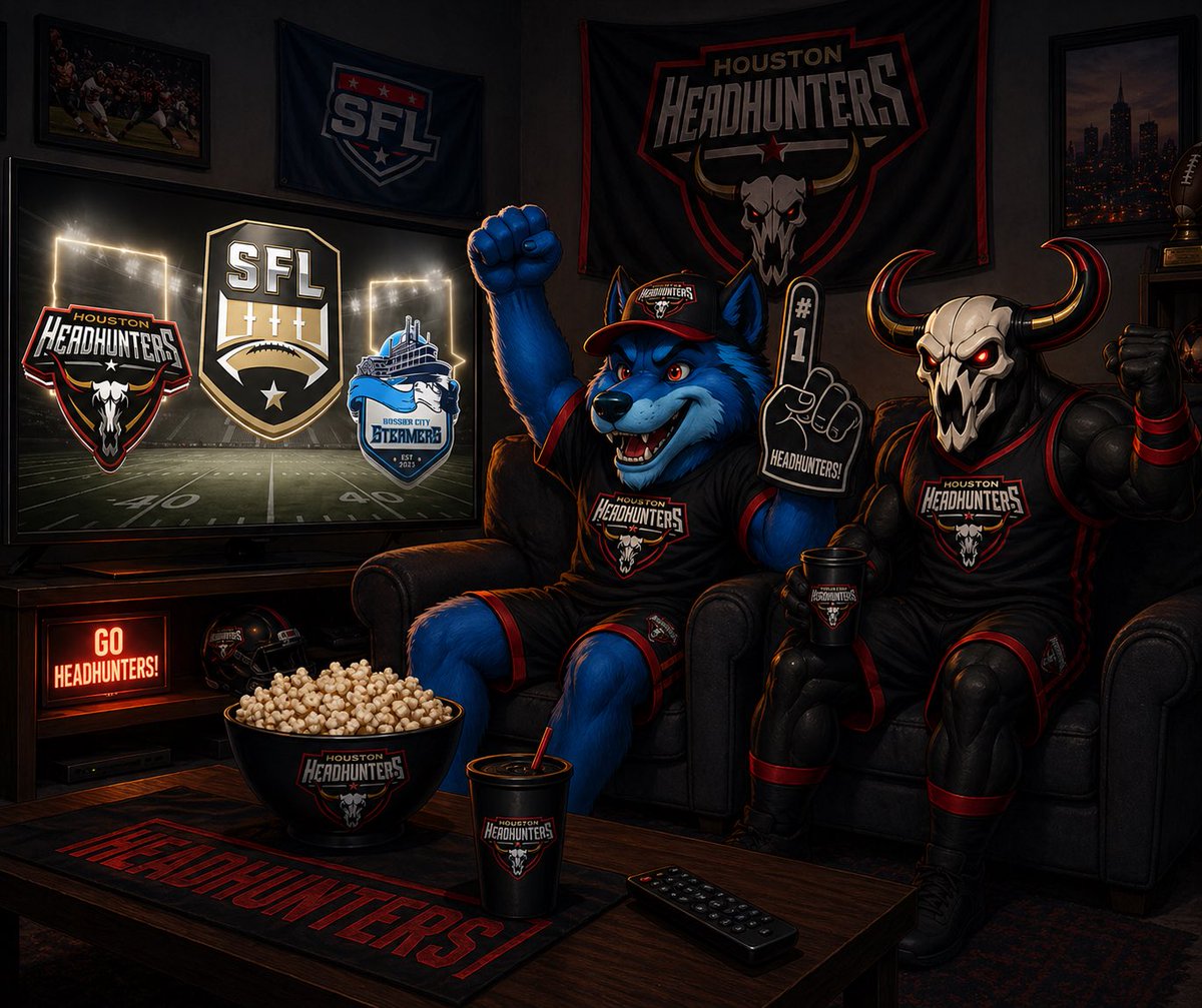 WolvesSFL's tweet photo. Blizzard posted up with Mr. Headhunter tonight

Just kicking back, watching it all unfold… but make no mistake, we know what’s at stake.

We’re riding with Houston tonight 

A Headhunters win… and that puts us where we belong.

#AnchorageWolves #OnTheHunt #SFL #PlayoffPush https://t.co/GZt5ZoXQqe