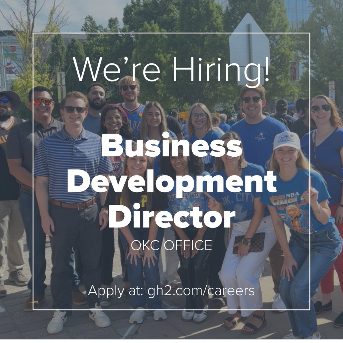 GH2Architects's tweet photo. Our OKC office is looking to add an experienced Business Development Director to our team. GH2 Architects is a full-service design firm with architects, landscape architects, and interior designers!
Head to our website to learn more and apply now:
https://t.co/M4i6dmL7bl https://t.co/MNGikfBQmK