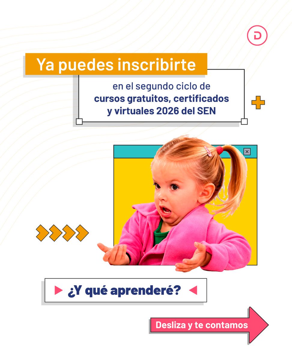 DANE_Colombia's tweet photo. ⏰ ¡Último día para inscribirte!

Aprende sobre datos e información estadística de forma gratuita, en línea y con certificación oficial 👨‍🎓👩‍🎓

📊 Son 11 cursos diseñados para que entiendas, uses y aproveches los datos oficiales del país. https://t.co/St2zn3UDGX