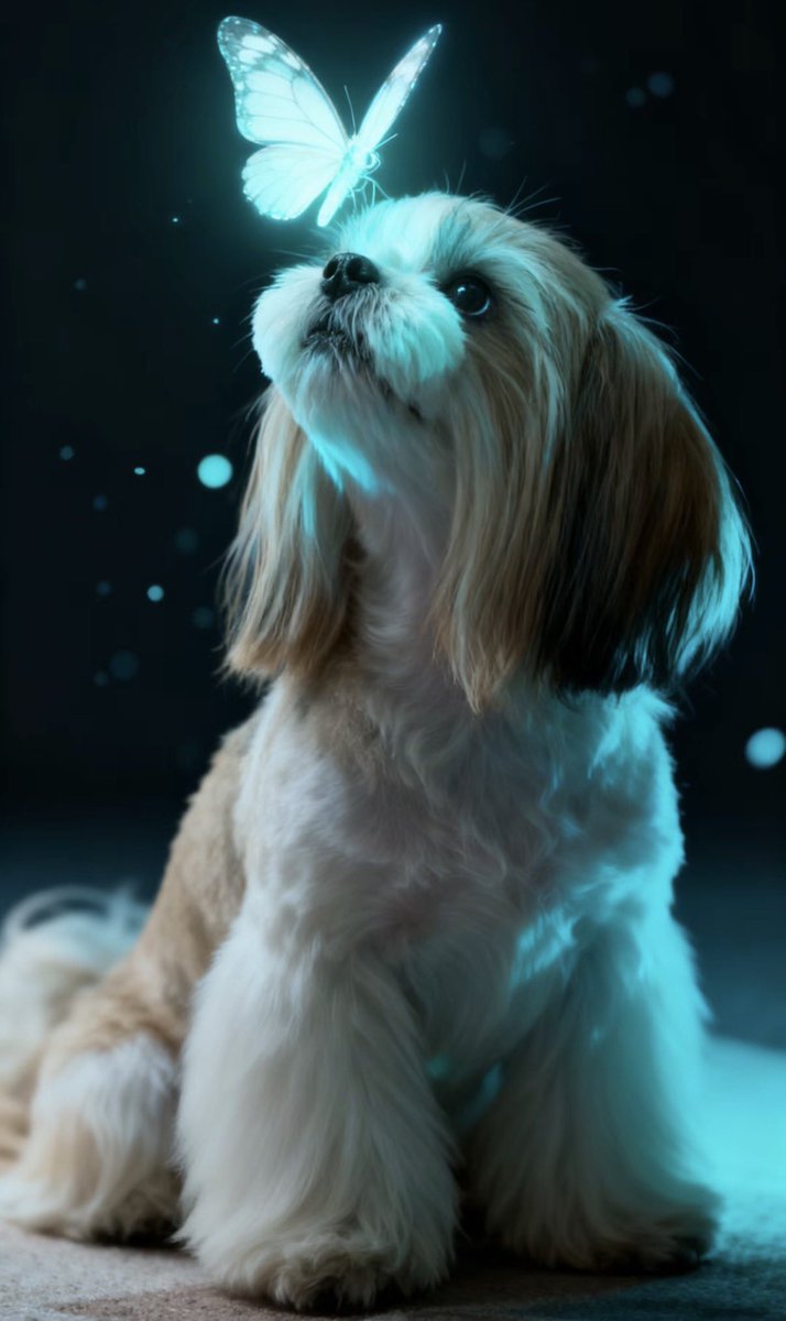 1021siriusBlue's tweet photo. #Capcut  AIテンプレートで愛犬 #shihtzu の画像を加工しました。少し前までなら、こんなの、実シーンでなきゃ…と撮影｡｡｡何時間もかかったよね。 https://t.co/dQSsK3qHWA