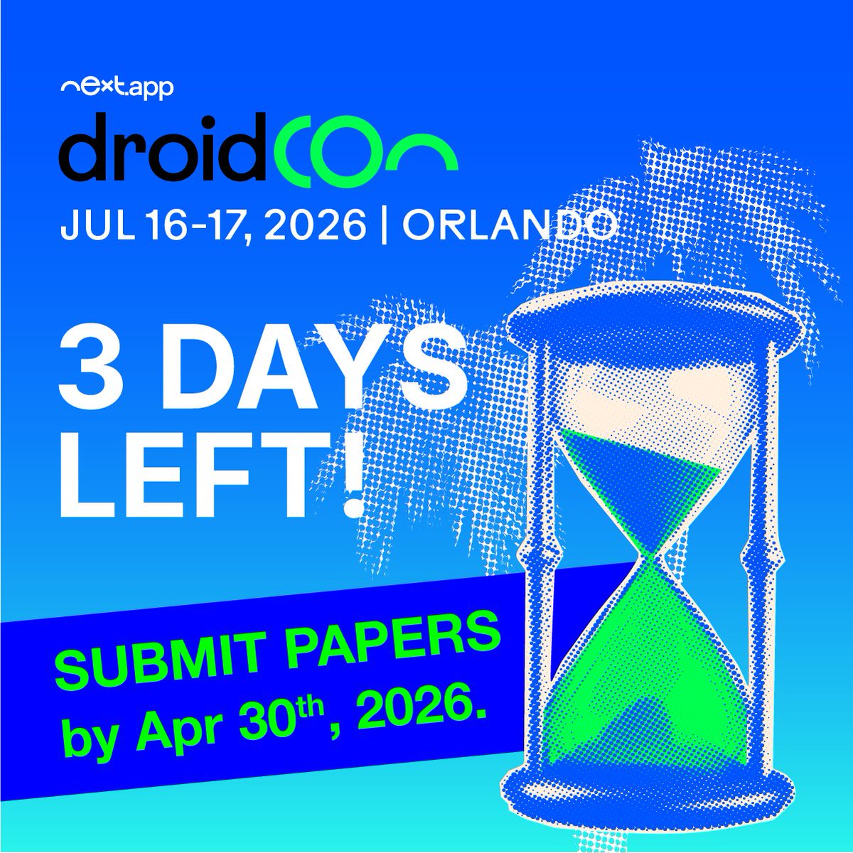 droidCon tweet media
