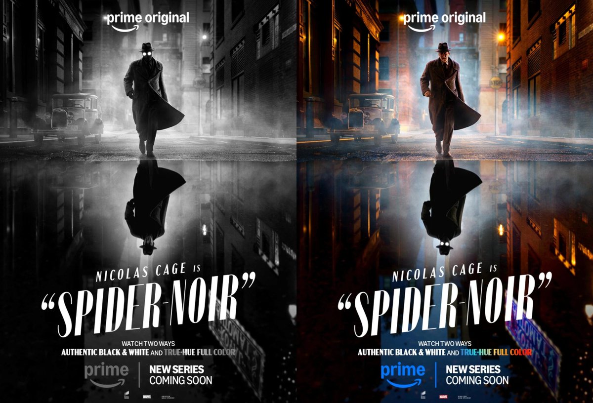 Live_for_Films's tweet image. Watch Nicolas Cage in the latest trailer for Spider-Noir here bit.ly/3QznHST

#SpiderNoir #SpiderMan #TV #NicolasCage #comic #comicbook