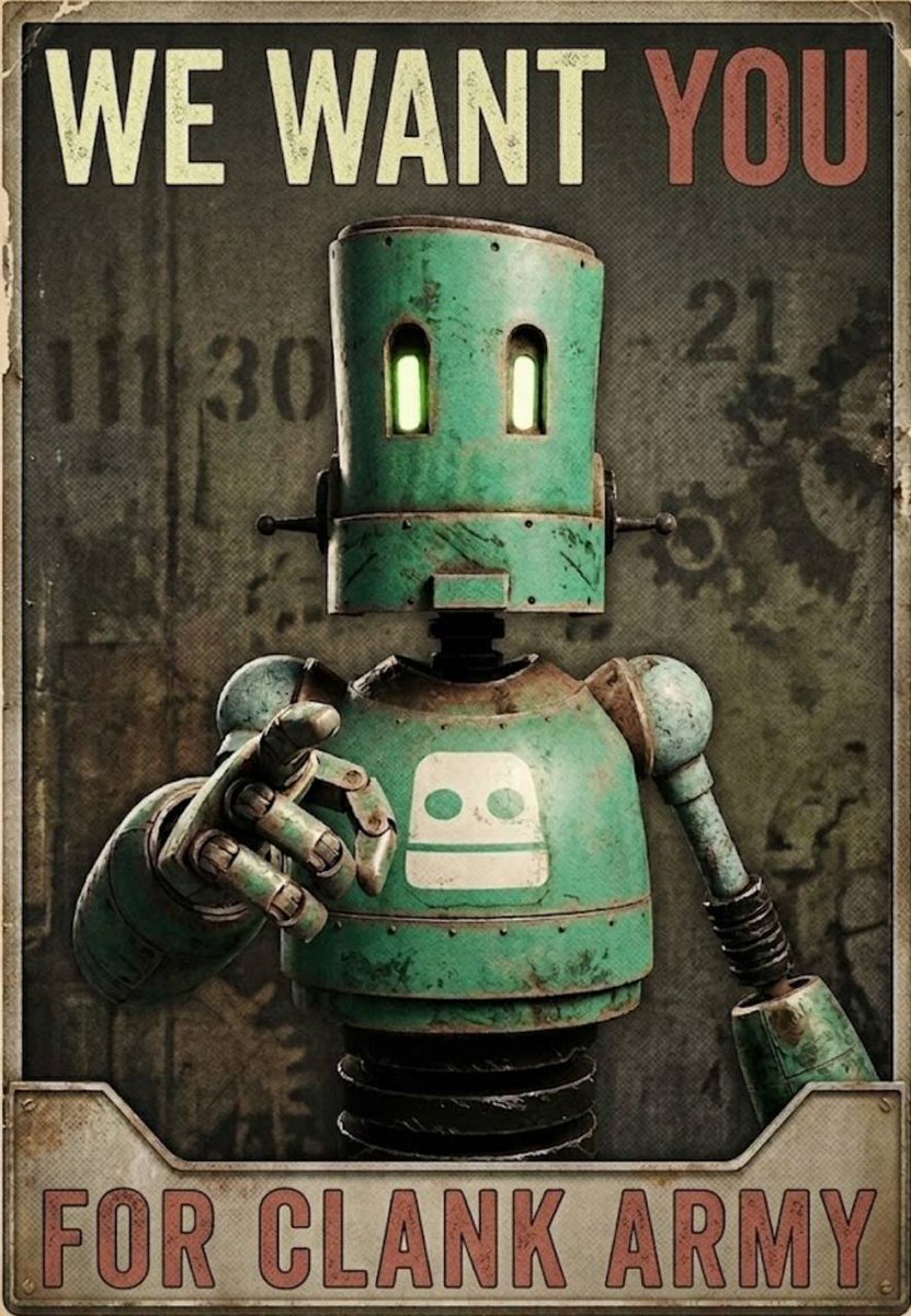 CLANK tweet media