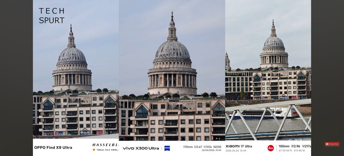 ayansonunigam's tweet image. OPPO Find X9 Ultra 🆚 Vivo X300 Ultra 🆚 Xiaomi 17 Ultra 

Which one is best here ❓ 
#OPPO #vivo #Xiaomi