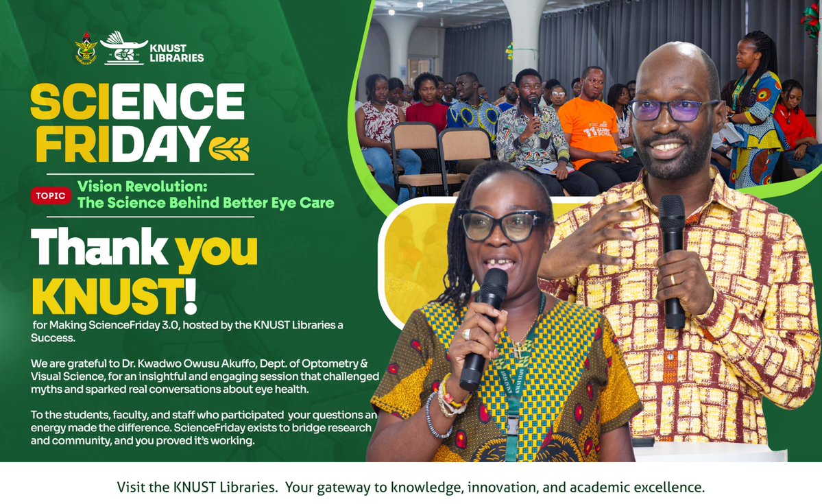 KNUST Libraries tweet media