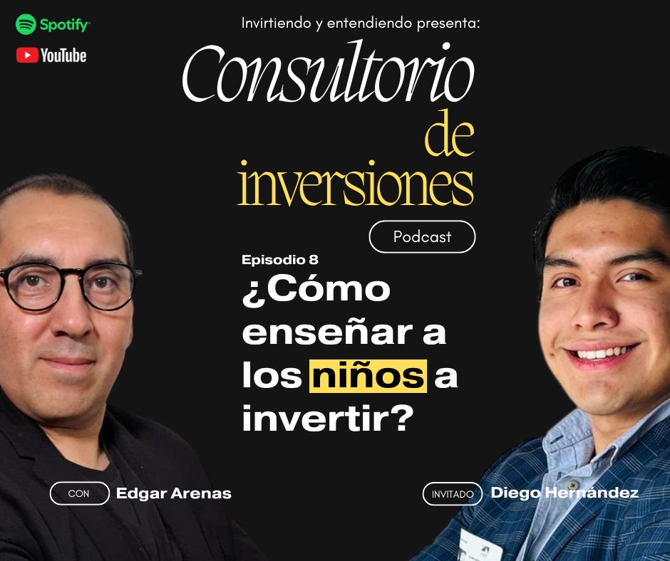 garoarenas's tweet image. Este episodio del Consultorio de inversiones tiene dedicatoria muy especial para todas las niñas y los niños en su día. Pásenle e inviten a sus pequeñitos a escucharlo. 

Entender para invertir. 

#podcast #consultoriodeinversiones #diadelniño 👇
open.spotify.com/episode/4g3KkD…