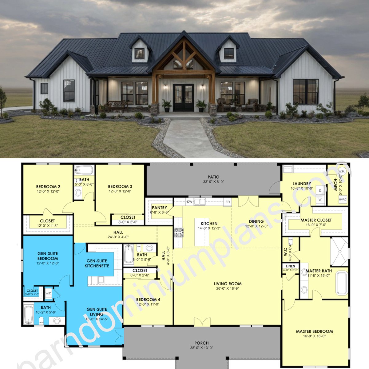 BarndoLife's tweet photo. The perfect plan for keeping the grandparents close by.