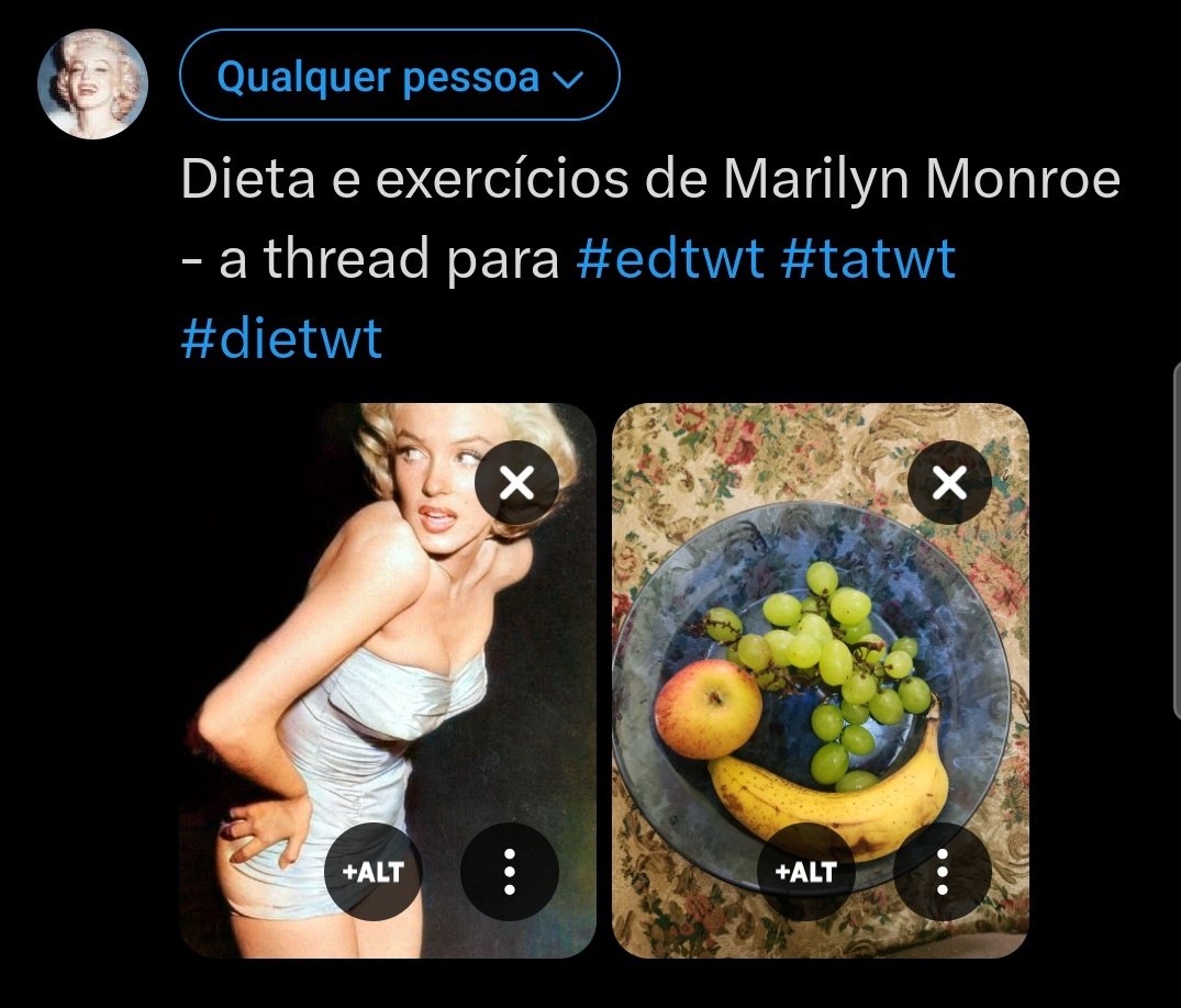 Marilyn do Ed ♡ིིྀུ (-4/15kg) tweet media