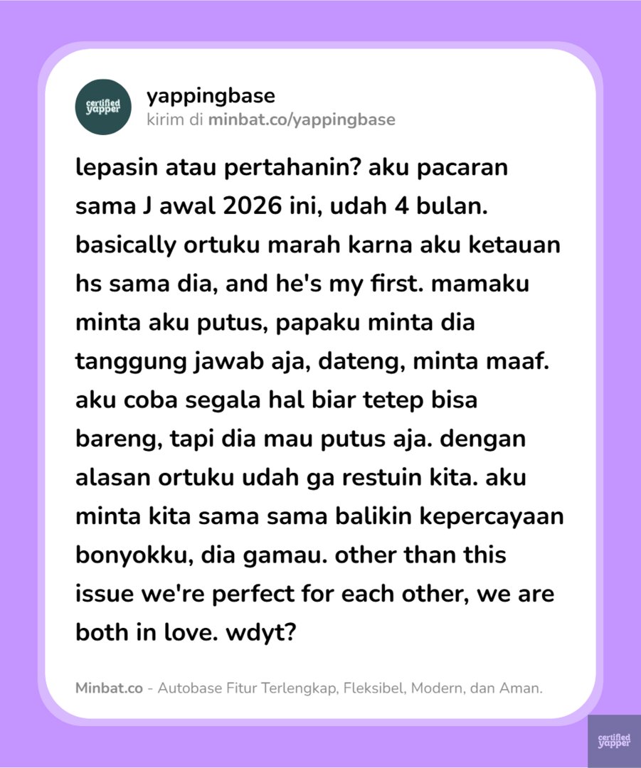 Certified Yapper tweet media