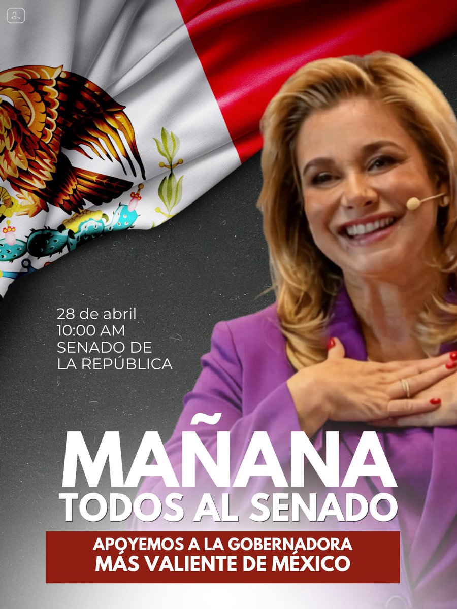 🇲🇽MAÑANA en el SENADO CHAIRO, 10 am🇲🇽

APOYO a la Gobernadora de Chihuahua <a href="/MaruCampos_G/">Maru Campos</a>