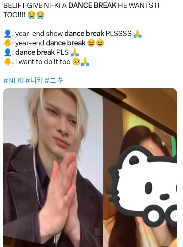 lili is rikcovering 🐥 OT7 tweet media