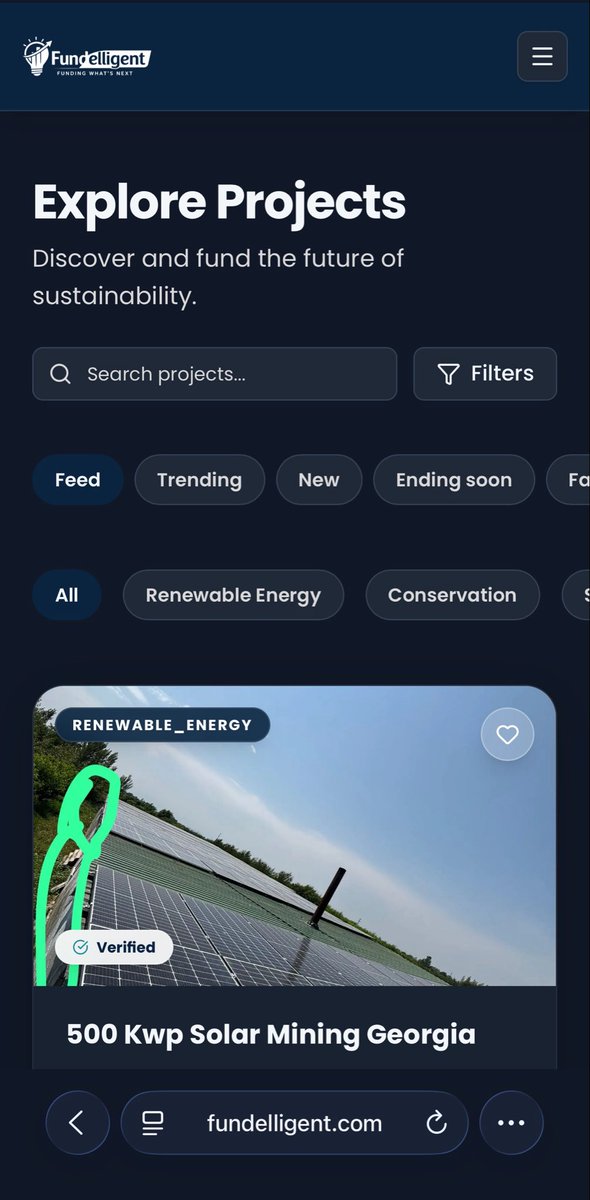 Fundelligent's tweet image. List your project.
Get visibility.
Be early.

100% free.

We’re onboarding the first projects on Fundelligent right now.

→ fundelligent.com

#startups #innovation #buildinpublic #entrepreneurship #founders