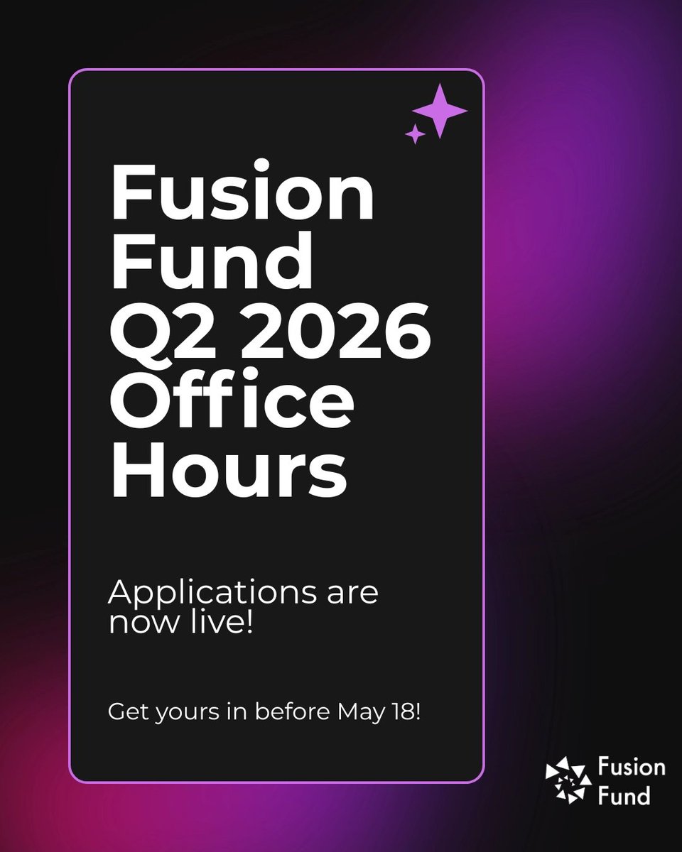 FusionFundVC's tweet image. Applications are now open for our Q2 Office Hours!

We're hosting 1:1 sessions for technical #Founders in #AI, #Healthcare, and #IndustrialTech to discuss GTM and scaling with our team.

🗓️ May 18: Deadline
🗓️ May 27: Office Hours
Apply: bit.ly/4mQZl2S

#VentureCapital