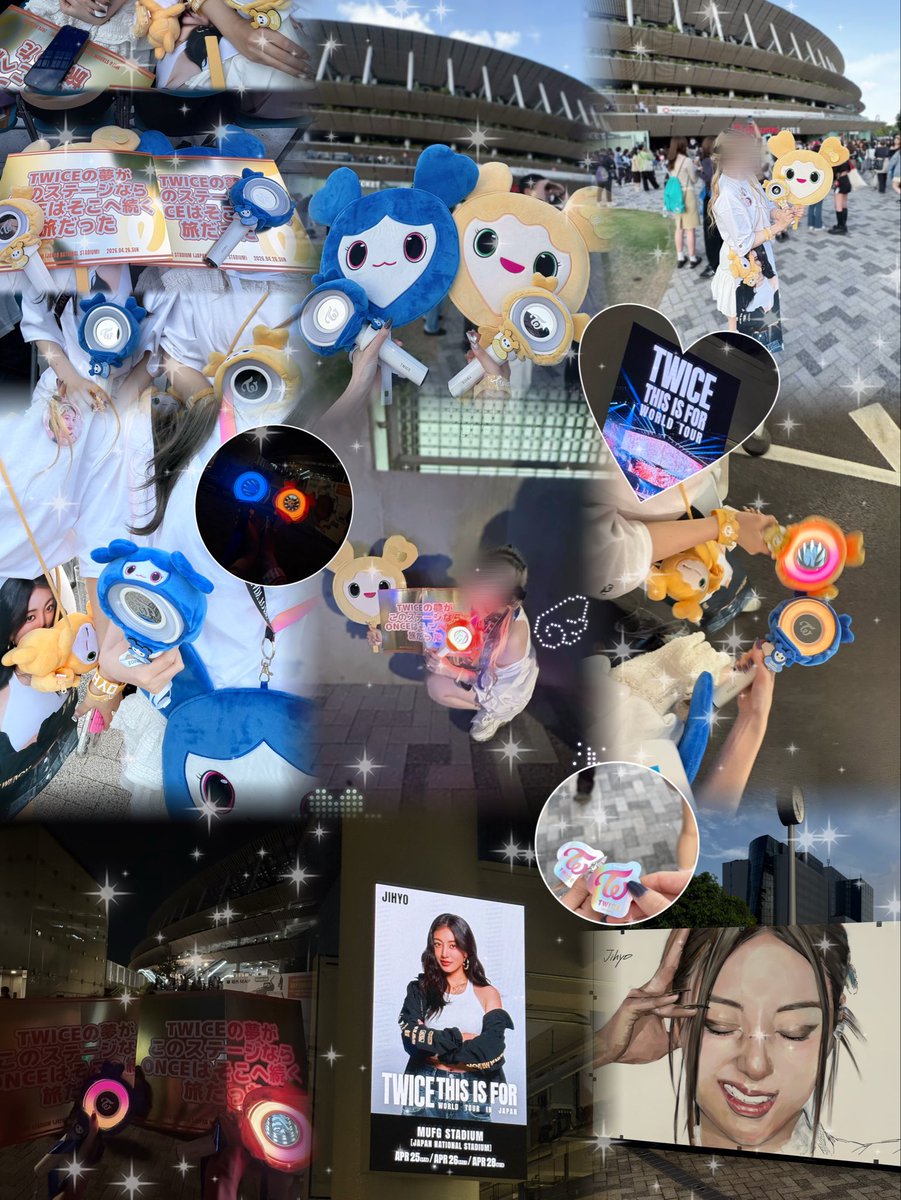 paboracha_ll's tweet photo. 𝑻𝑾𝑰𝑪𝑬 <𝑻𝑯𝑰𝑺 𝑰𝑺 𝑭𝑶𝑹> 𝑾𝑶𝑹𝑳𝑫 𝑻𝑶𝑼𝑹 𝑰𝑵 𝑱𝑨𝑷𝑨𝑵 ꒰ᐢ⸝⸝> ·̫ <⸝⸝ᐢ꒱🎀⟡.·

ATMまさかのじひょちゃんサングラス🕶かけての披露は聞いないよ😭😭💞💞💞💞
ありえないくらい可愛かったしかっこよかったし叫びまくって次の日喉痛wwww
大好きな友達にも会えて幸せだった♡ https://t.co/wiUuMynDJF