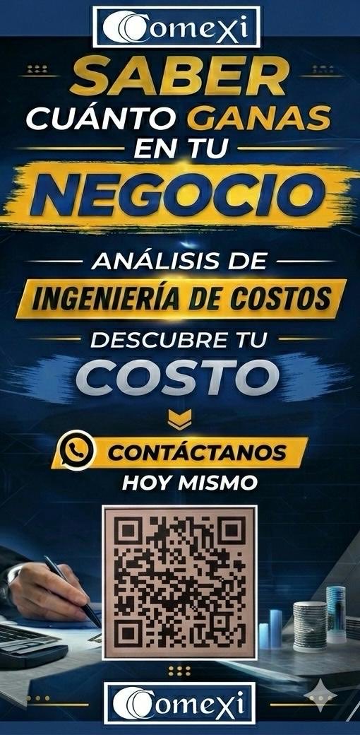 Requieres análisis de costos de tu negocio #Nosotroslohacemosporti
