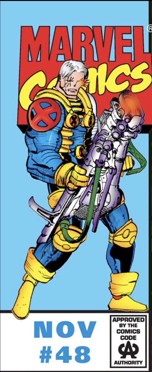 Daily_Cable's tweet image. Happy #MutantMonday
Cable #48 corner box.
Some Ladronn goodness.

#Cable #marvel #marvelcomics #art #comics #90scomics #90smarvel #90sxmen #comicart #xmen #xforce #mutants #90s #dailyCable #Cableaday