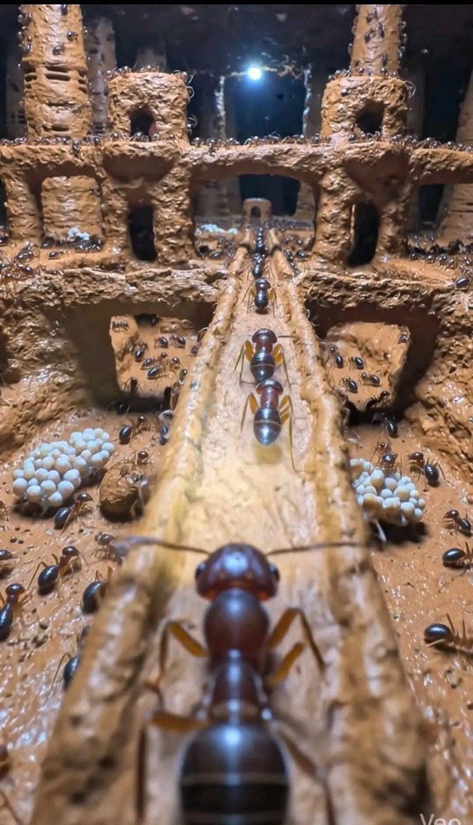 DJwizmusik's tweet image. A man captured this beautiful  colony #ants #ant
