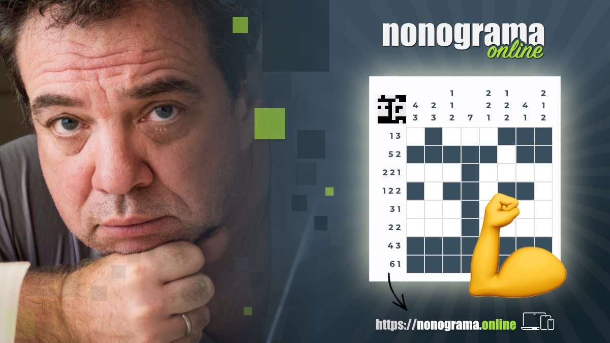 Nonograma_eng's tweet image. Need an excuse to unplug from work? Here it is 🙈 Reveal the picture hidden inside #DailyNonogram! 

🧩 nonograma.online/en

#Nonogram #Puzzle #Picross #Hanjie #Griddlers #LogicPuzzle #LogicGames #BrainGames #Quiz #NonogramaOnline