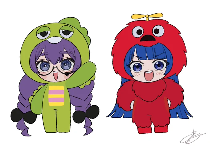 ガチャピンあんこと有明ムック