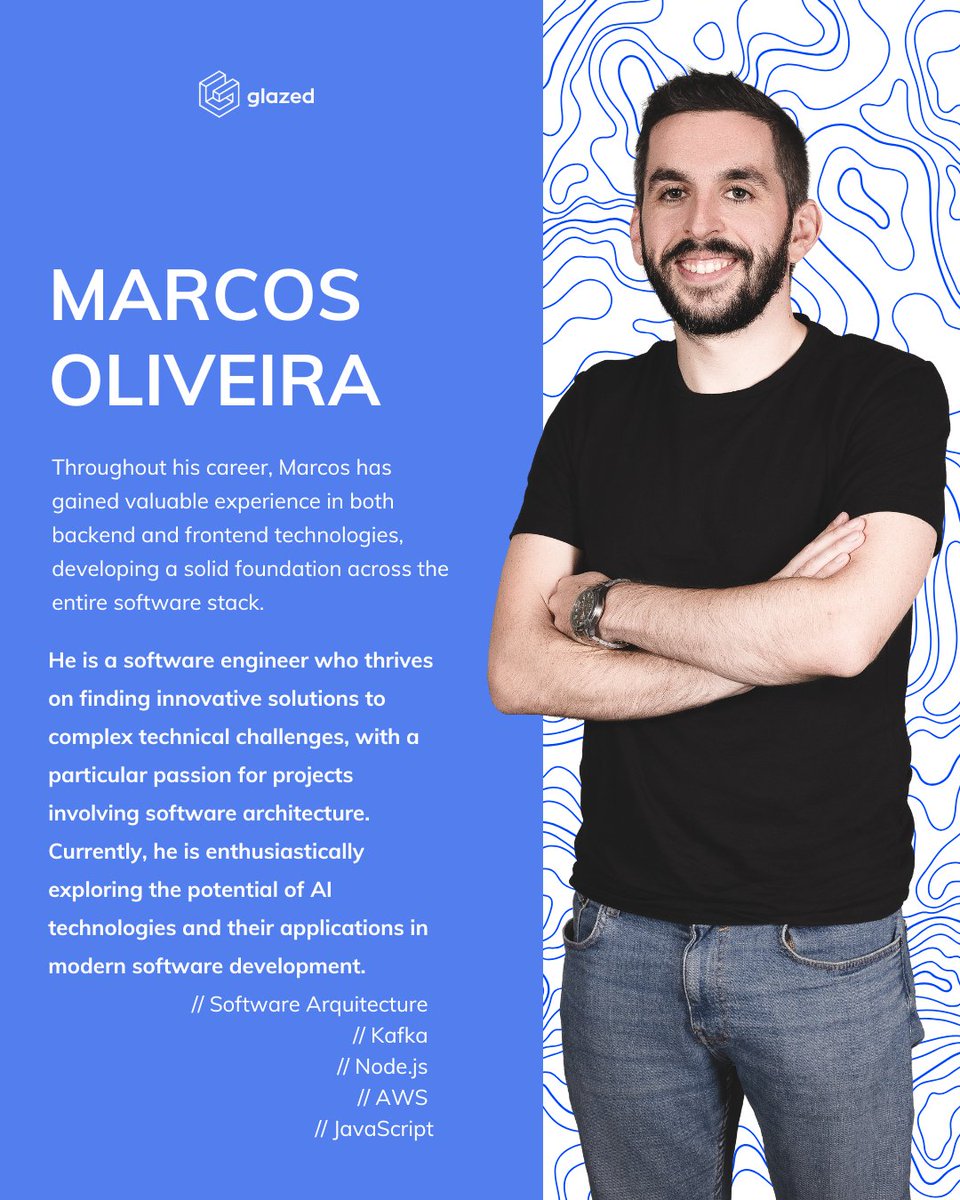 glazedSolutions's tweet image. Meet Marcos Oliveira: introspective, creative, and always one step ahead.

Loyal friendships. Strategic mindset.
Fuelled by frango de churrasco and Friday cinema nights 🍿
Dreaming of a coffee + woodworking space, with Torii 🐱 running the house.

#Glazed #WorkLife #Developers