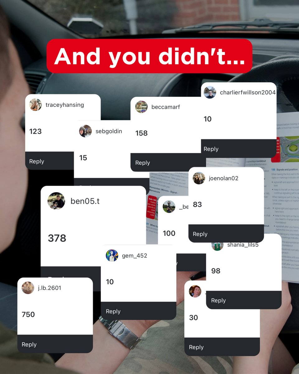 RED Driving School tweet media