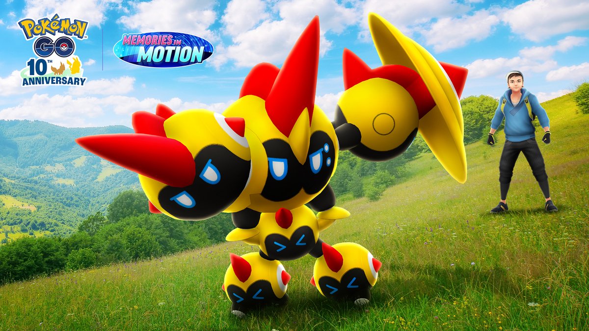 PokemonGoAppIN's tweet image. Fall in formation and ready your Link Charges, Trainers! 

Mega Falinks debuts during Falinks Super Mega Raid Day in #PokemonGO! 

May 23 from 2:00 p.m. to 5:00 p.m. local time

pokemongo.com/news/falinks-s…