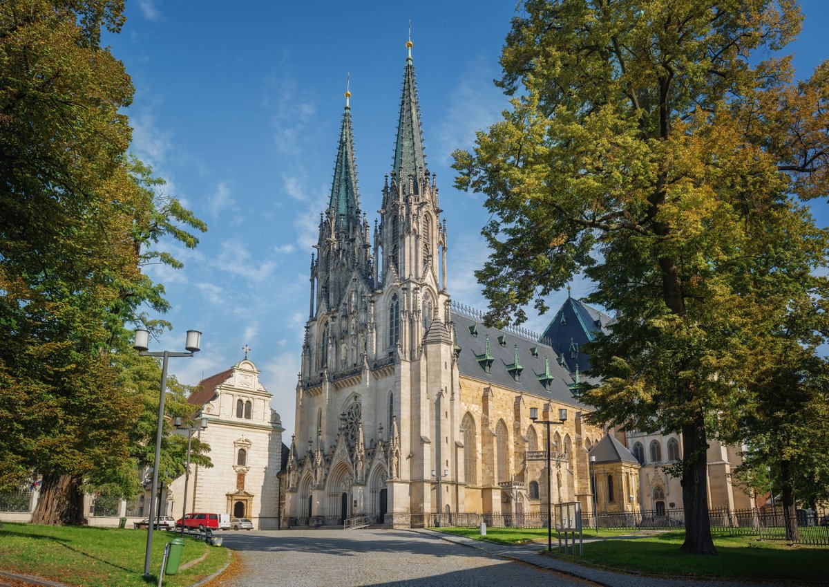 lookforplace's tweet image. #Saint #Wenceslas #Cathedral #Olomouc #Czech #Republic