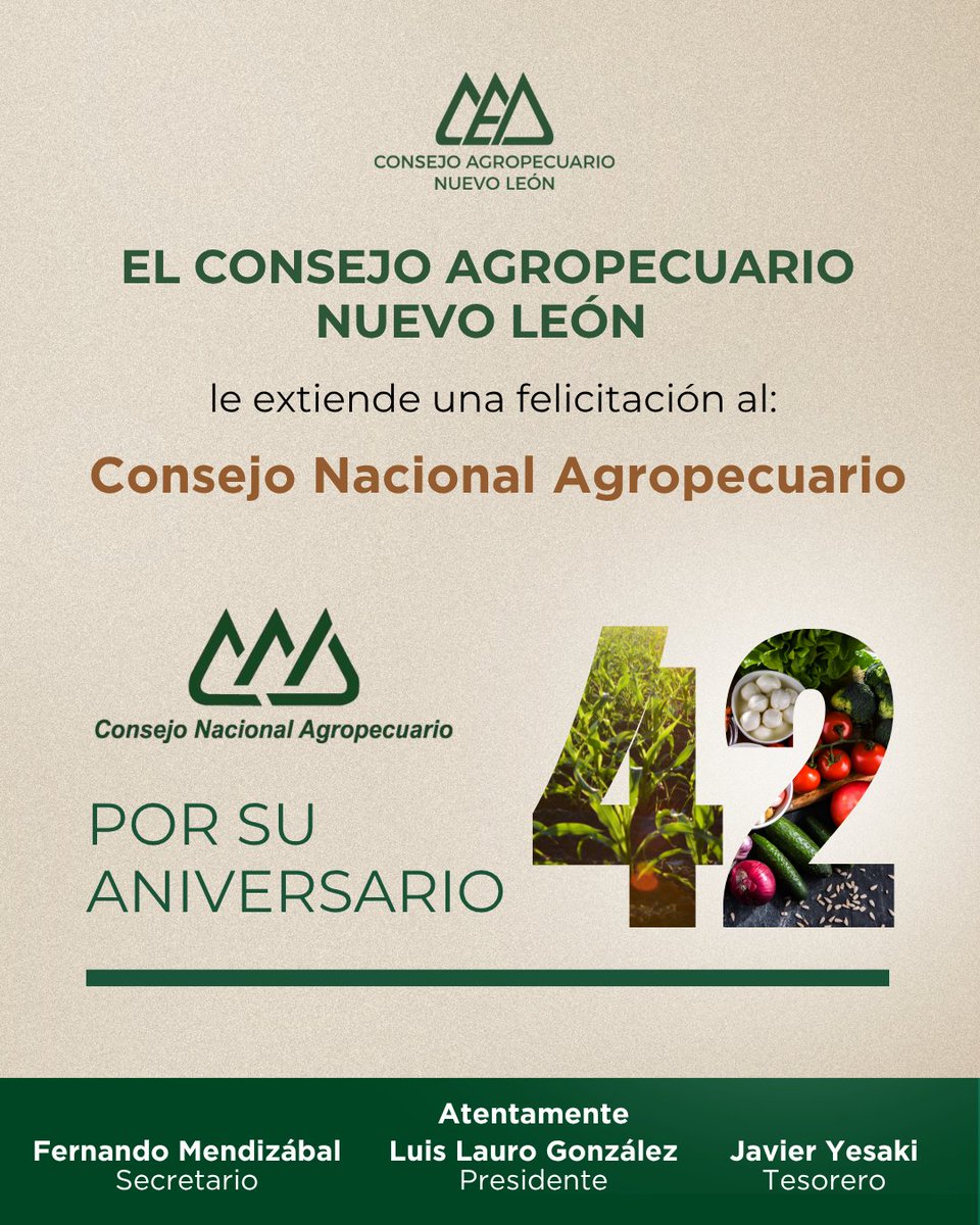 Consejo Agropecuario Nuevo León tweet media