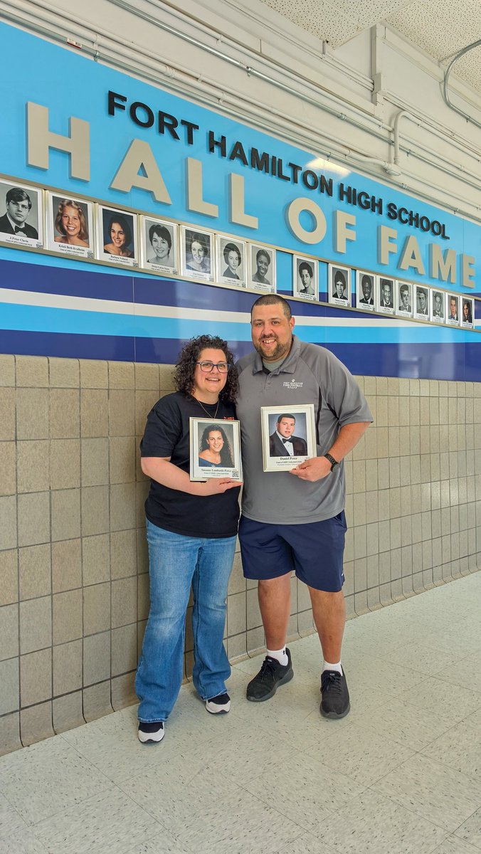 TigerFootballBK's tweet image. Fort Hamilton HS Hall of Fame Class of 2026.

🐾 Mr. &amp;amp; Mrs. Perez

 @FortHamiltonBK @FHHSFootball

#webleedblue #gotigers #halloffame