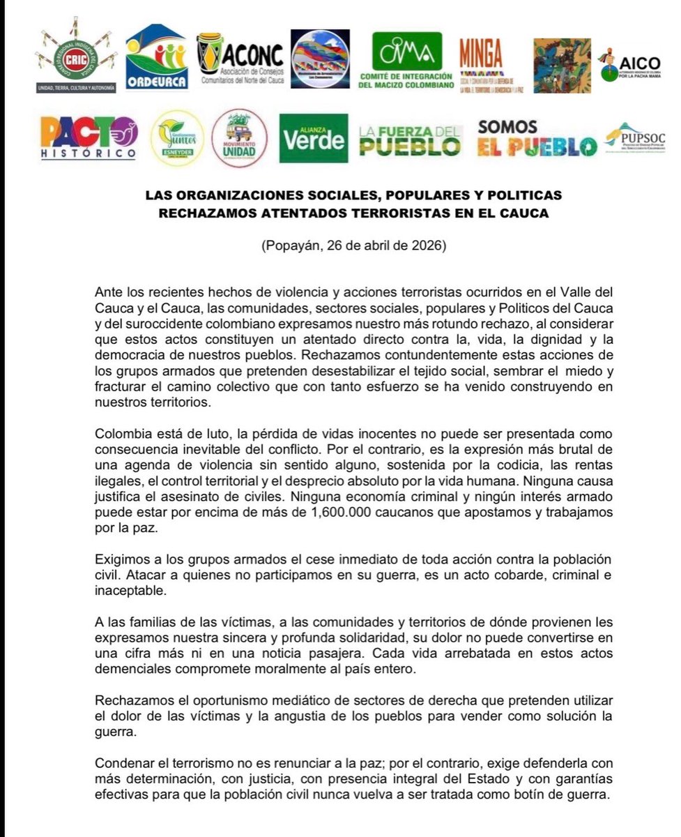 Aida Quilcué tweet media