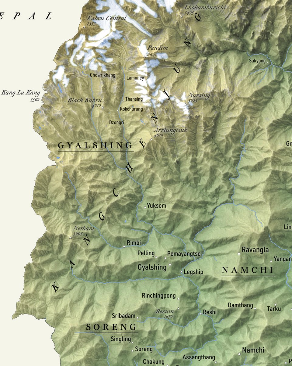 verygoodmaps's tweet image. State of Sikkim, India.
#India #GIS #map