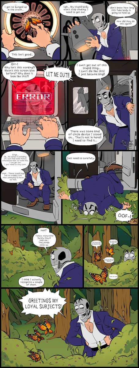 Help me Out (A hoppers fan comic) tweet media