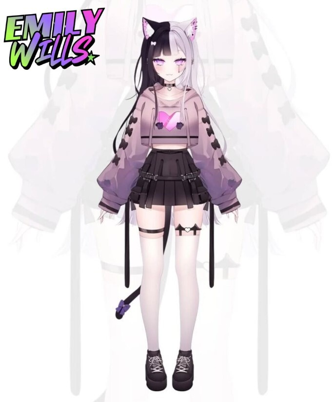 Emilyyy2d's tweet photo. Hey everyone! I’m Emily 

I create custom characters, rigged models, VTuber assets &amp; concept art.

Full portfolio here 👇
https://t.co/RfKhRXdXYO
Pricing depends on complexity, DM me your idea and I’ll send a custom quote within 24h 💙
3D work: @Emily_Artist__ https://t.co/QtpZPMWE56