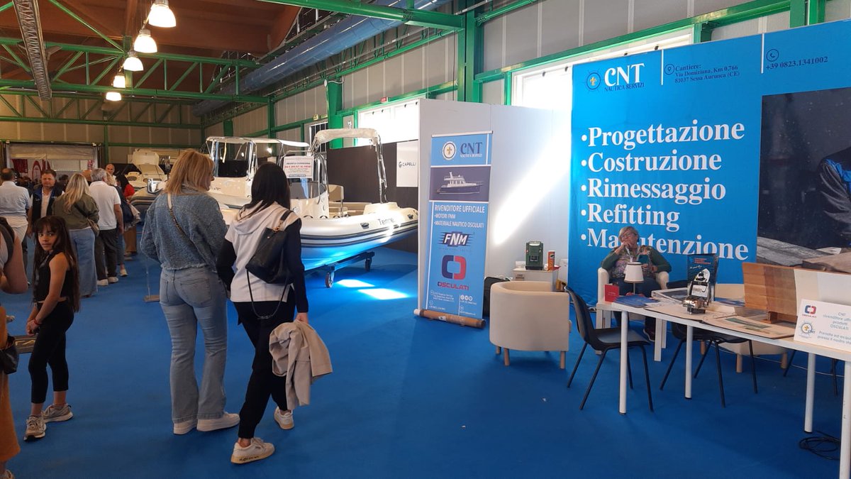 ProgCompraSud's tweet photo. CNT-COSTRUZIONI NAUTICHE TRADIZIONALI a "Sottocosta" Salone Nautico del Medio Adriatico.
https://t.co/sIQjc4uta8 https://t.co/53KvNk6QpG