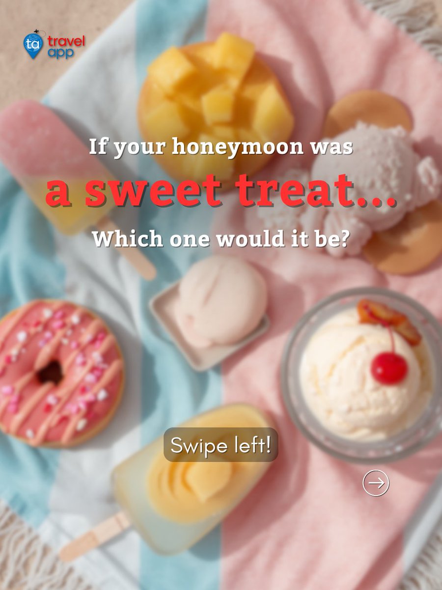 travelappuk's tweet image. Your honeymoon destination says a lot about you… but your sweet tooth says even more.
Which one are you picking? Drop it below &amp;amp; tag your person

Call / Whatsapp to Book: +44 203 137 0990

#honeymoon #honeymoondestination #honeymooners #honeymoontrip #honeymooncouple