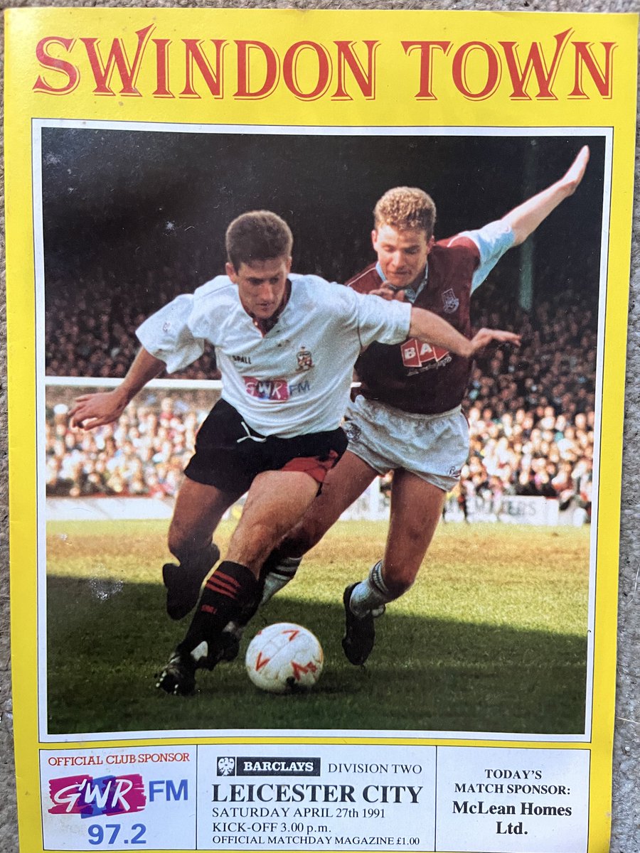 Old Swindon Programmes tweet media
