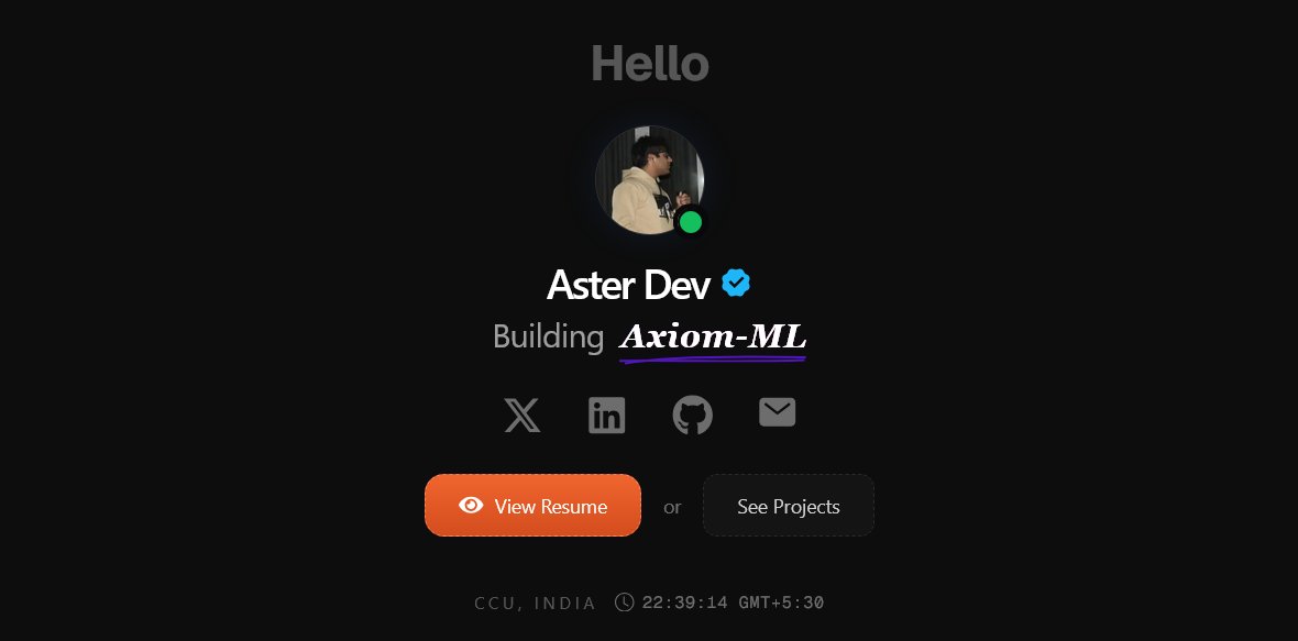 Aster Dev (@aster_dev_) / Posts / X
