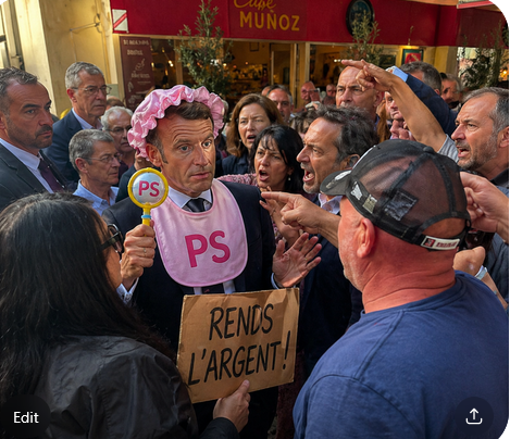 OOnorshine's tweet image. C'est fou ce que peut faire l'IA de nos jours.

La véritable image de francais non figurants😎
#macron #iran #putin #trump #1ermai