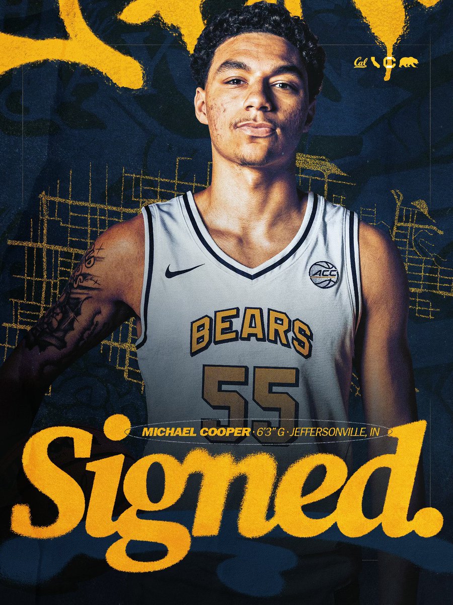 CalMBBall's tweet image. Welcome to Bear Territory, @Michaelcooper30! 

#GoBears | #ThroughAndThrough