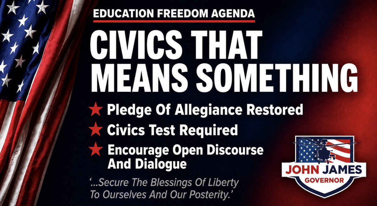 John James tweet media