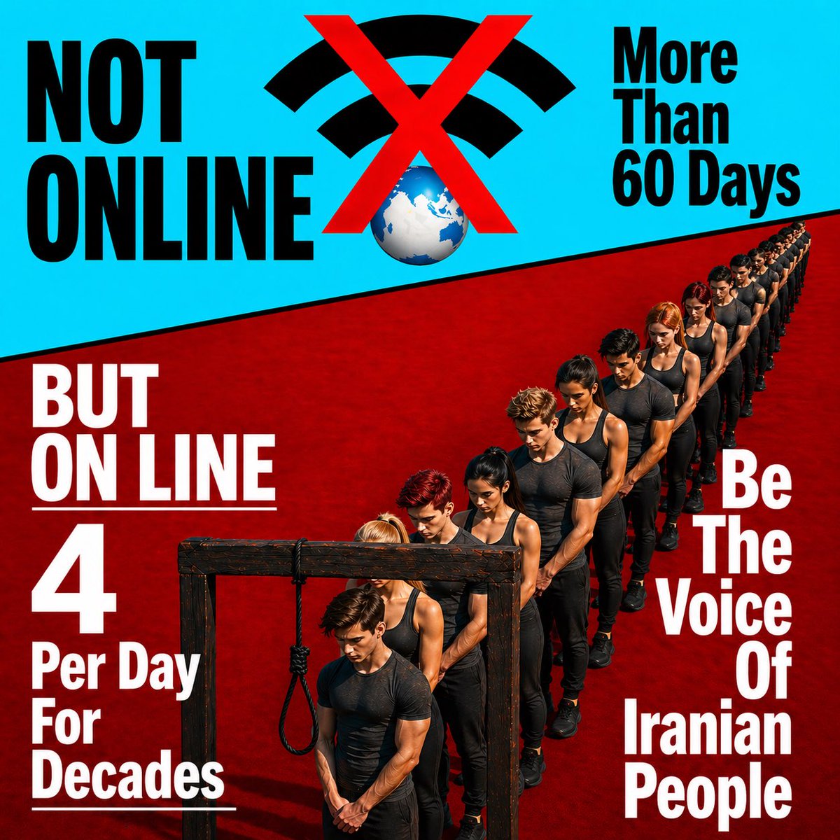 Afshin8698Hayat's tweet image. For decades, Iran’s Islamic terrorist rulers have executed around “ 4 “  people a “day” , 
while these scoundrels applaud.

🔥🔥🔥

#Iran 
#FreeIran 
#HumanRights 
#DigitalBlackoutIran 
#Be_The_Voice_Of_Iranian 

🔥🔥🔥