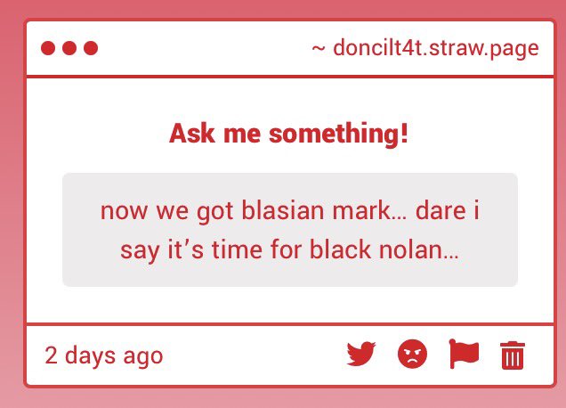 nblmdoncil's tweet photo. I DONT GIVE A SHITABOUT VILTRUM or Nolan but okay anon https://t.co/xe0oqQ79OW