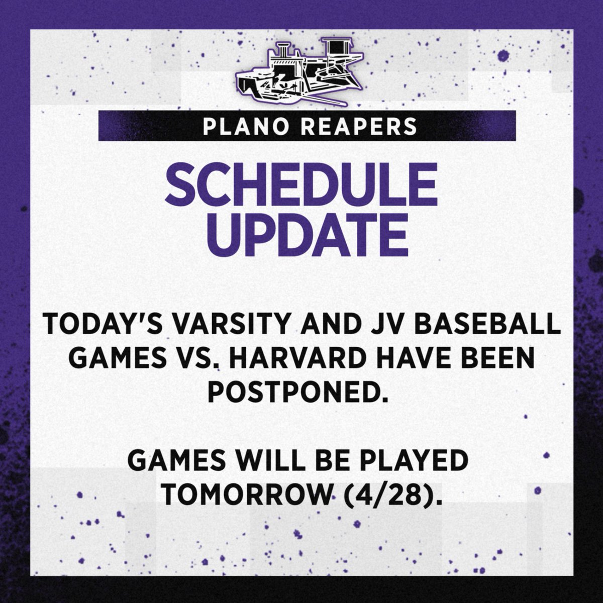 Plano Reapers Athletics & Activities tweet media